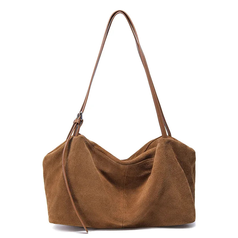Premium Frosted Suede Shopper