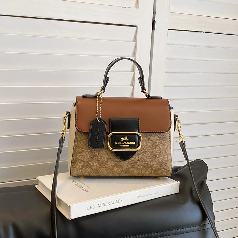 French Retro Crossbody Tote