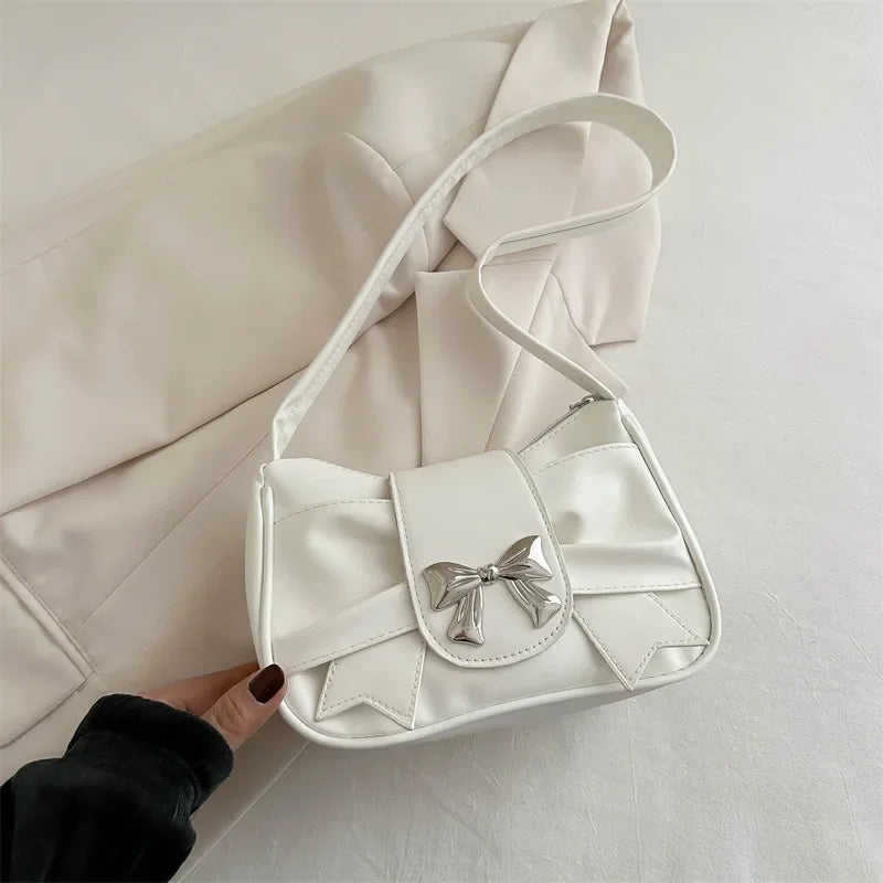 Trendy Bow Underarm Bag