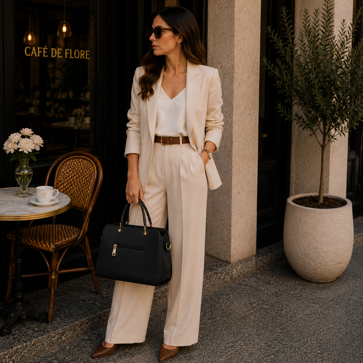 Verona Luxury Square Shoulder Bag