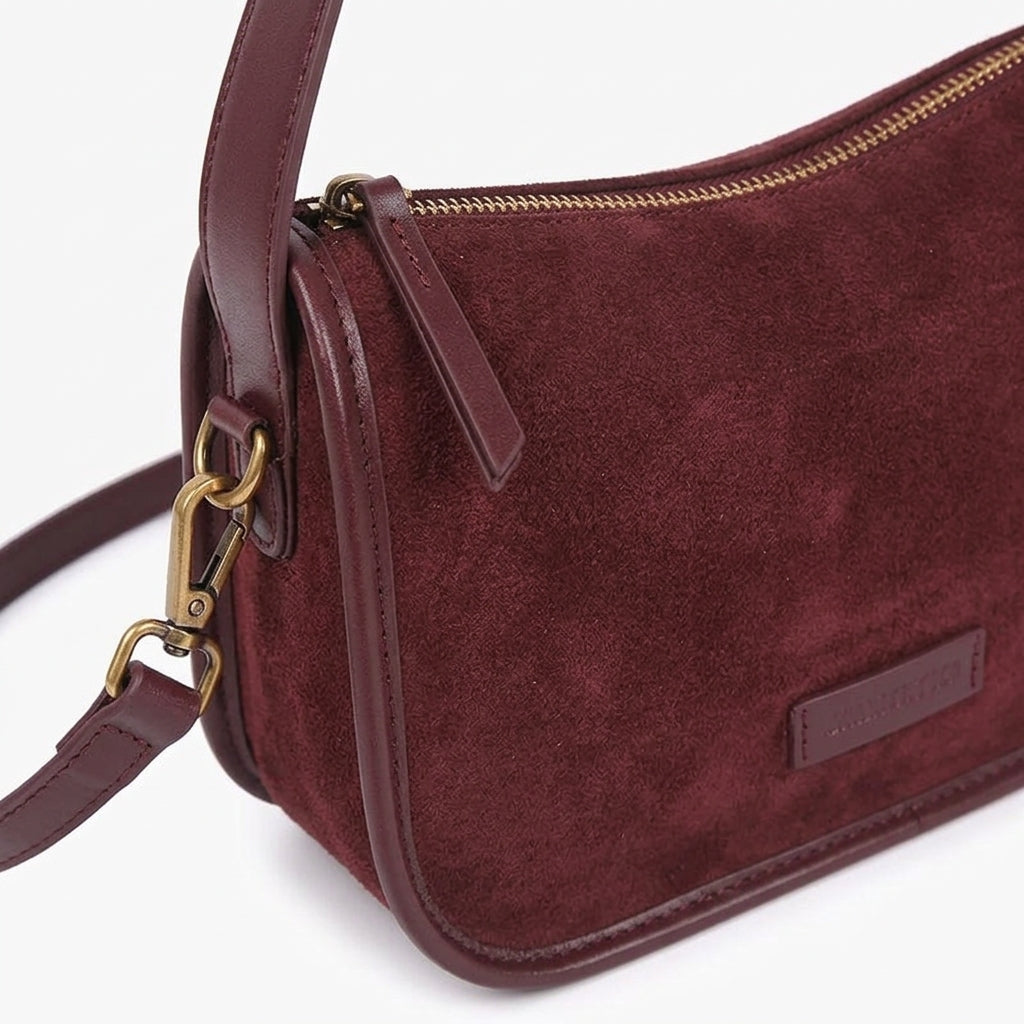 Detalhe do produto Retro Matte Velvet Suede Bag